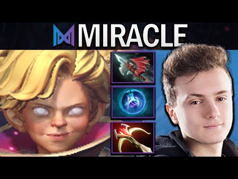 Invoker Dota 2 7.33 Miracle with Daedalus and Linkens
