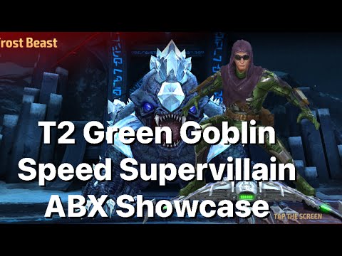 T2 Green Goblin Speed SuperVillain ABX Showcase-Marvel Future Fight