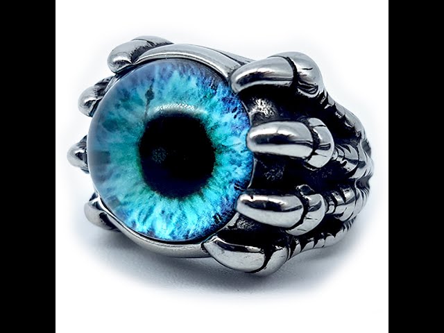 Vídeo relacionado con Kakonia Juego de anillos abiertos góticos de 16 uds para hombres y mujeres, anillos de animales con garra de dragón y serpiente ajustables Punk, anillos de calavera gótica Vintage, Negro Estilo-B