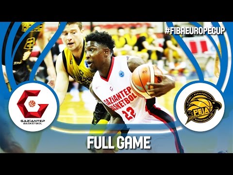 Gaziantep (TUR) v KB Peja (KOS) - Full Game - FIBA Europe Cup 2016/17
