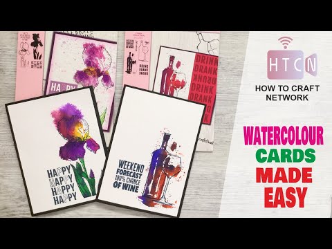 WATERCOLOUR CARDS USING WOW FOILS, YES ITS THAT EASY! USE STAMPS CREATE BEAUTIFUL HANDMADE CARDS