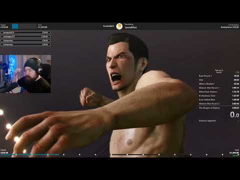 Charity fundraising with every Yakuza speedrun PART 1 (0, OG 1, K1)