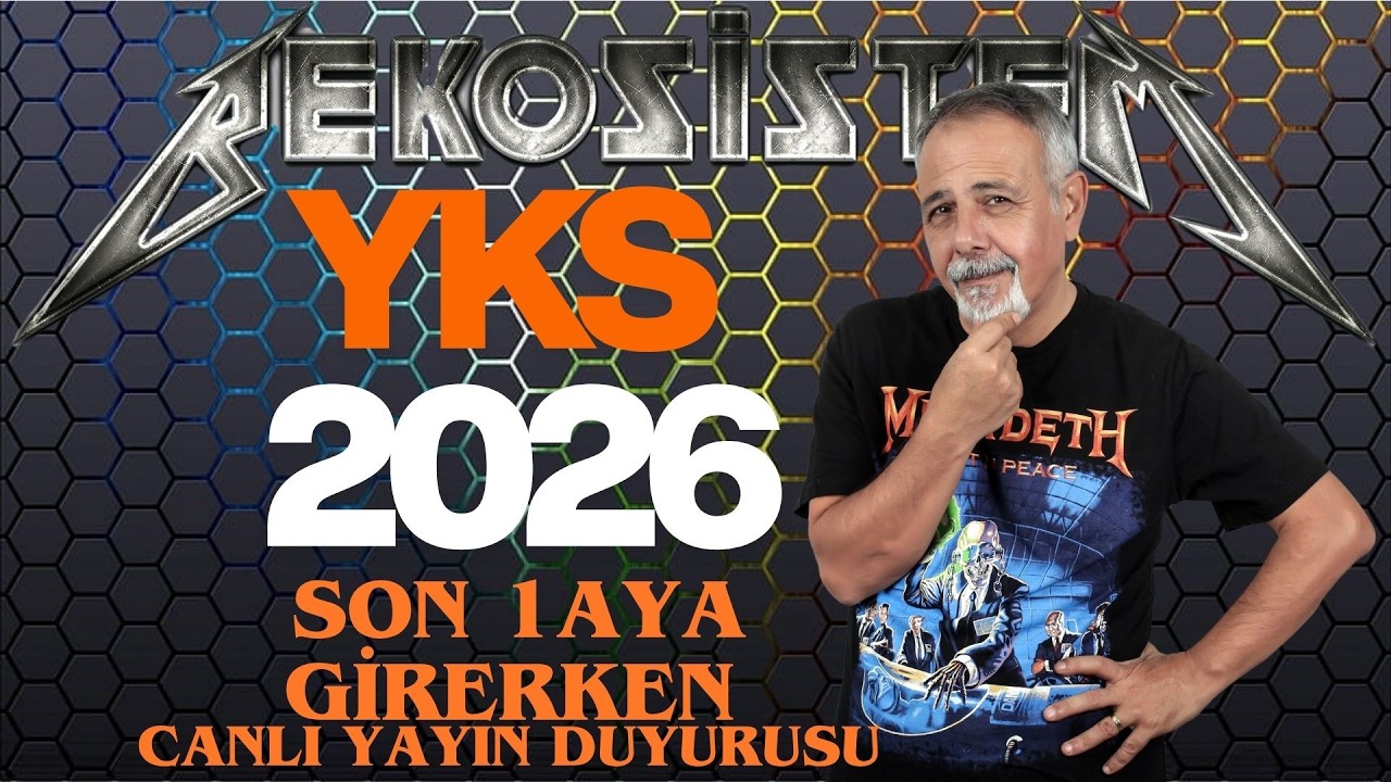 YKS 2026 İÇİN SON 1 AYA GİRERKEN