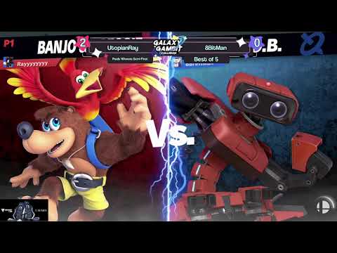 GGxC 8 - 8BitMan (R.O.B) Vs. UtopianRay (Banjo & Kazooie) - Top 8: Winners Semi-Final