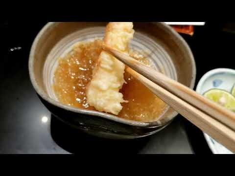Michelin 2 Star Tempura Restaurant - Tempura Kondo - Hobert's Food Vision