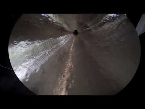 22 Sledged OSC Ride, 2399g - Handcrafted cymbals by Craig Lauritsen