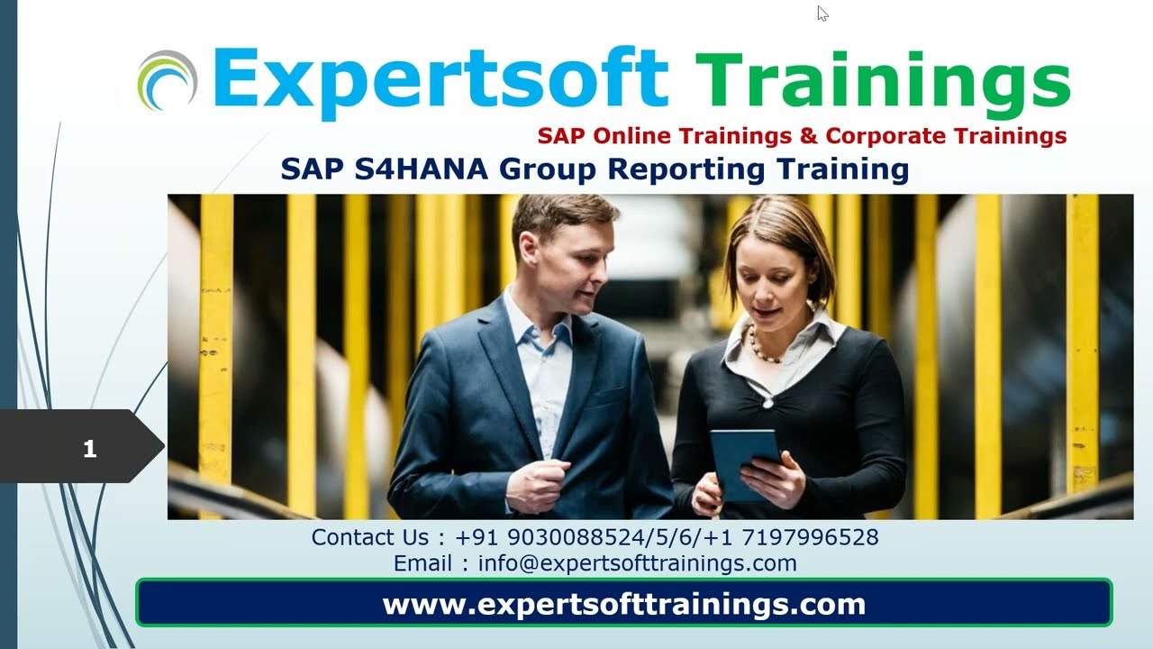 SAP S4HANA Group Reporting for Finance Training