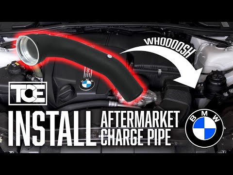 How to Install an Aftermarket Charge Pipe | N55 E9X BMW 335i xDrive | Phoenix Racing BMS
