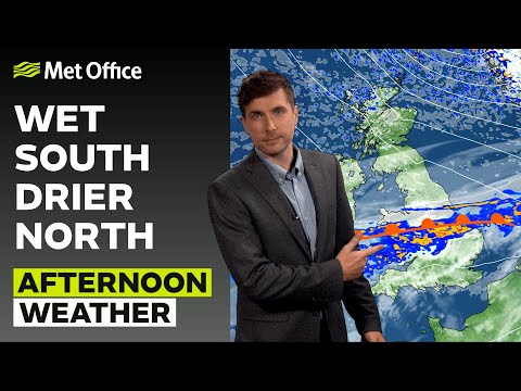 11/10/23 – Wet and cooler than of late – Afternoon Weather Forecast UK – Met Office Weather