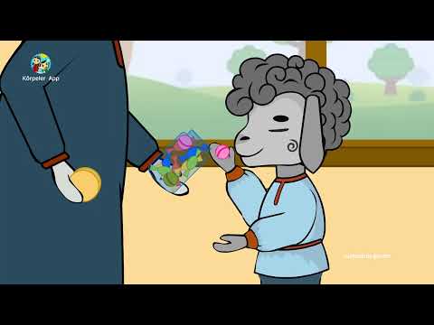 Tokarja we Ýeserje - Tokarja süýji iýýär