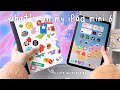 What's on my iPad mini 6: apps, relaxing games, cute widgets + accessories | aesthetic iPad setup 📓💚
