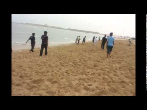 Unforgettable party with my best friends on Algharia beach doha qatar