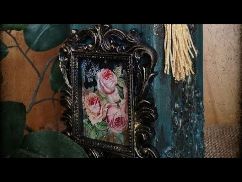 Fantasy Del' Art - Vintage Floral Μπουκάλι #live '22 / Handmade Vintage Floral Bottle