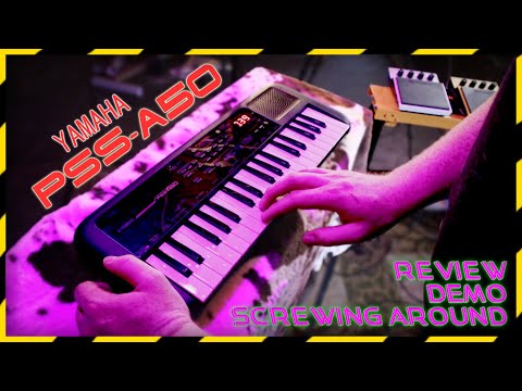$99 MINI SYNTH (Yamaha PSS-A50) demo, review, looping, and screwing around over an hour