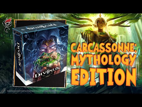 DIVINUS - LEGACY TILE-LAYING BOARD GAME || LIVE PLAY