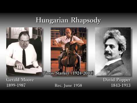Popper: Hungarian Rhapsody, Starker & Moore (1958) ポッパー ハンガリア狂詩曲 シュタルケル＆ムーア