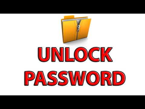 How to extract / open password protected ZIP file! (No scanners) - Tutorial