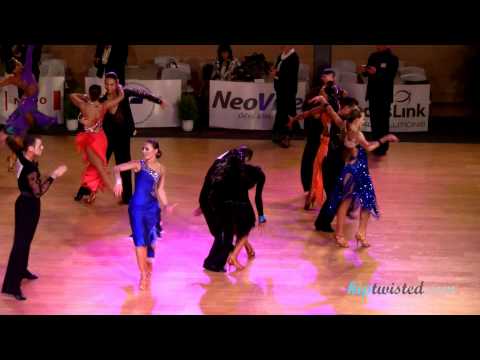 David Odstrcil - Tara Bohak, Brno Open 2012, WDSF int open latin, 1. round - rumba