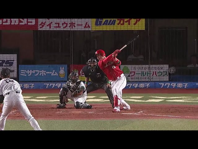 【3回表】マリーンズ・涌井がカープ・新井に技ありタイムリーを浴びる… 2018/6/1 M-C