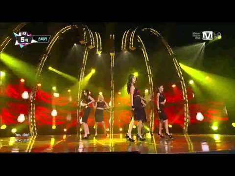 140213 SPICA - You Don't Love Me @ M!Countdown