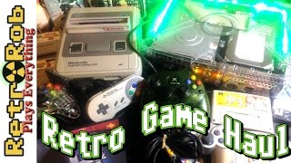 Retro Gaming Show and Tell: Retro and Kinda Retro Haul for April