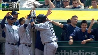 5/4/16: Lee, Cruz power Mariners past the A's, 9-8