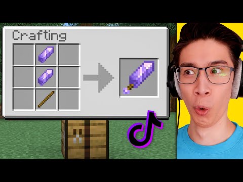 Testing Viral Minecraft TikToks That Are 100% Real