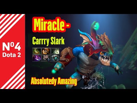 Miracle Slark Battlfury Absolultely Amazing True Carry.