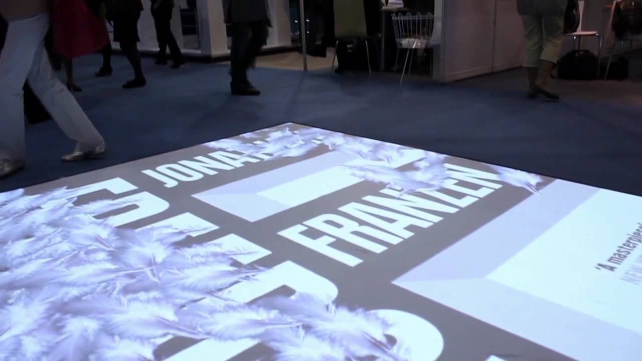 Vimeo 27003051 Interactive Floor Projection at London Book