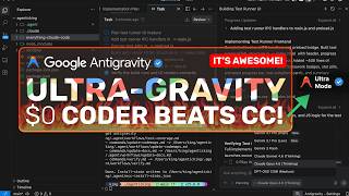 Ultra-gravity (New Antigravity Setup): THIS IS FREAKING CRAZY FREE AI CODER!