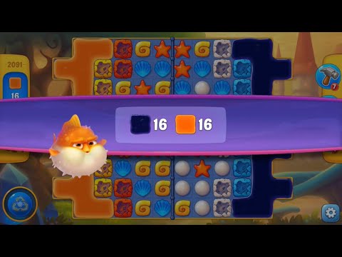 Fishdom. Super Hard Level 2091