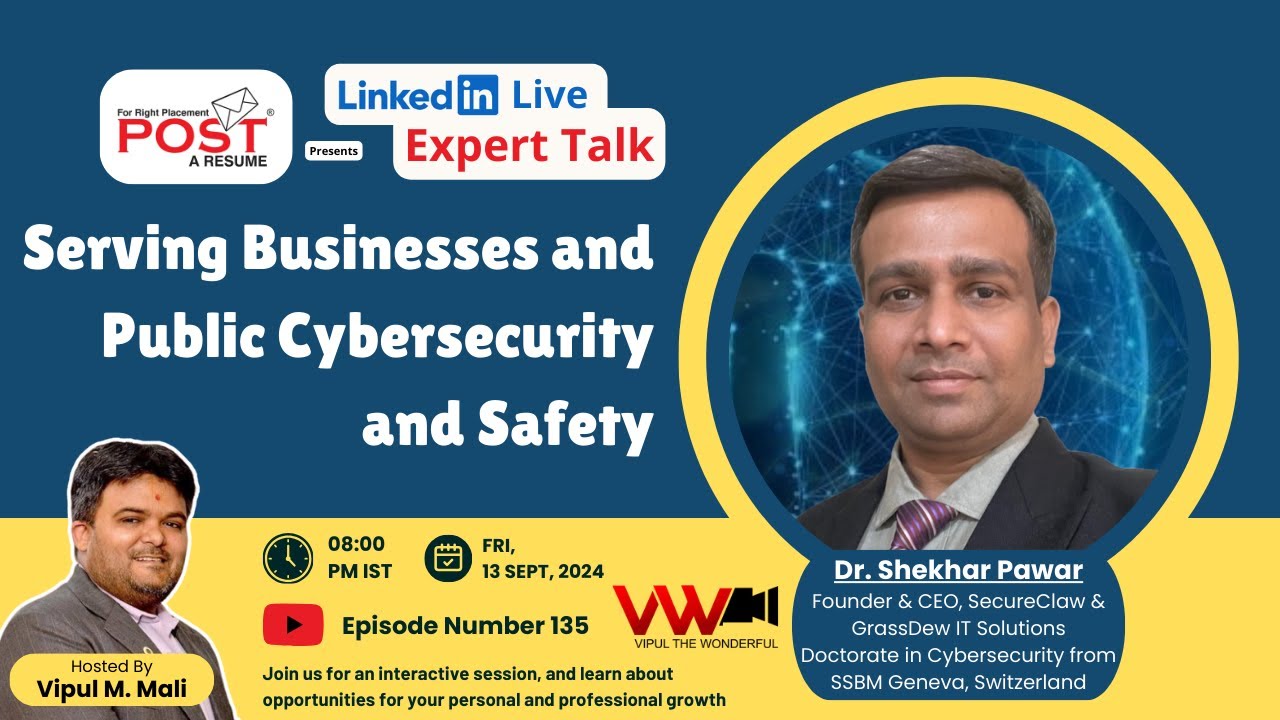 Expert Talk Ep. 135 with Dr. Shekhar Pawar on Serving ... - YouTube