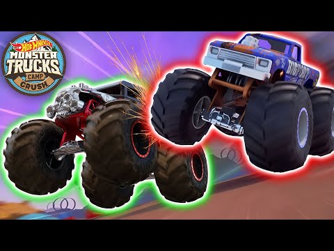 Capa de Os Monster Trucks Conseguem Sobreviver ao Desafio? Todos os Episódios Completos!