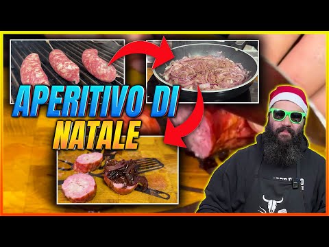 Aperitivo di Natale con Salamelle e Cipolle Caramellate | Grigliare Duro