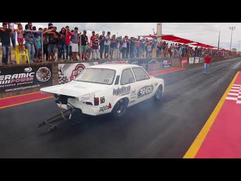 Record FLT10 Zé Louquinho 5.011@240km/h Chevette AP 16V no ArenaRace MG 24.06.18 = Canal DarlanGyn