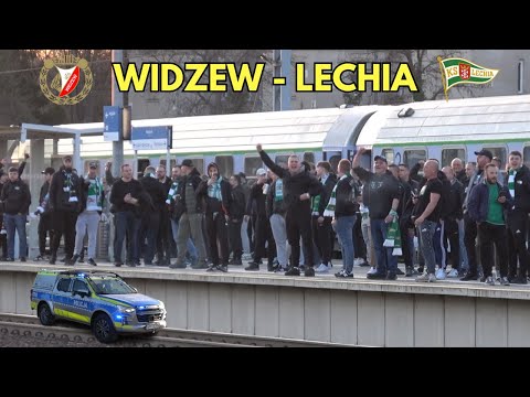 WIDZEW - LECHIA GDAŃSK:Przyjazd kibiców Lechii do Łodzi, przejazdy alarmowe Policji i zabezpieczenie