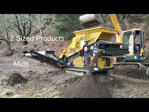 SMI Compact 50TJ Jaw Crusher and 90TS Screener - Productive, Portable, Affordable