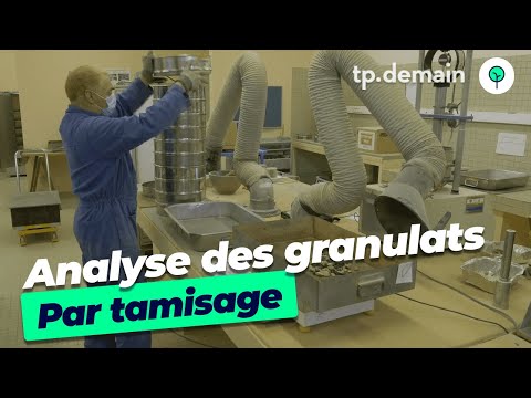 Granulometric analysis by sieving