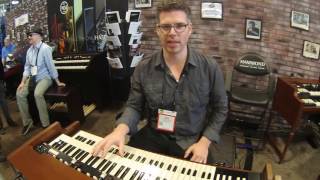 Video thumbnail for Summer NAMM 2016 - Hammond XK 5 Organ Demo with Jim Alfredson by Kraft Music
