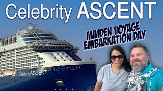 BOARDING THE CELEBRITY ASCENT FOR HER MAIDEN VOYAGE!  OH, AND IT'S MY 50th BIRTHDAY TOO!