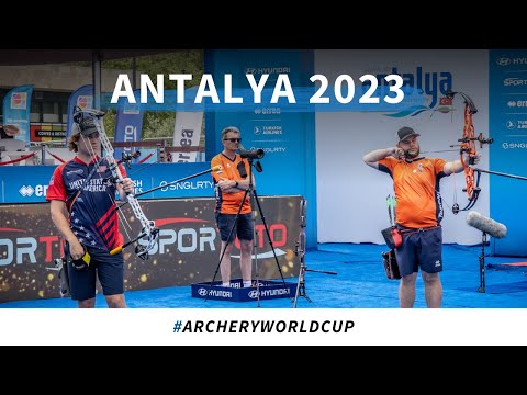 Mike Schloesser v Sawyer Sullivan – compound men semifinal 2 | Antalya 2023 World Cup S1