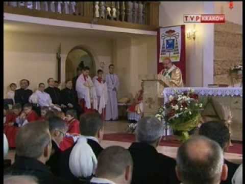 Libiąż wizyta Tuska, Dziwisza. Barbórka