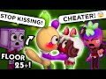 I CAUGHT A SUS LOOEY CHEATING Playing As Boxten In Dandy S World Floor 25 Run