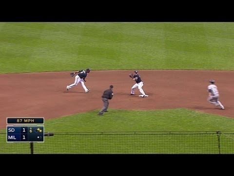 Segura starts double play on Gyorko