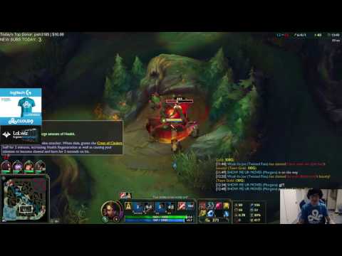 126 C9 Rush JUNGLE Nidalee NA Solo Queue