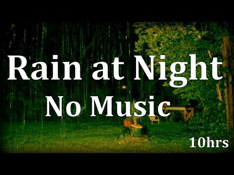 "Rain Sounds" with No Music 10hrs "Sleep Sounds" ASMR