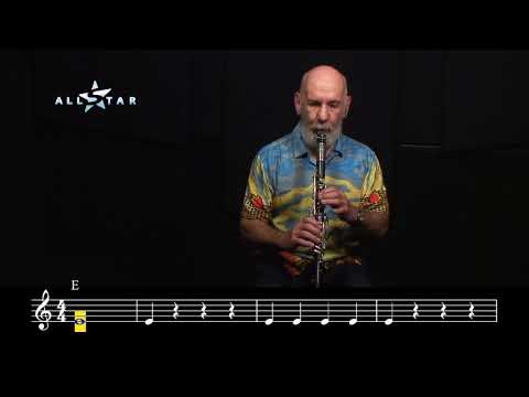 Clarinet Section 1 - 7   Note - E  Up We Go