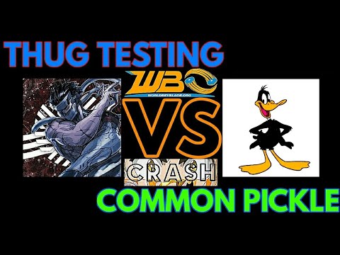 Thug Testing Vs Common Pickle | WBO CRASH TOURNAMENT | THIRD PLACE MATCH | BEYBLADE BURST