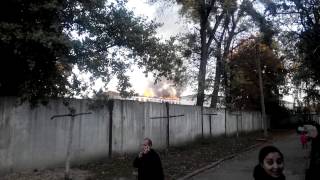 preview picture of video 'Пожар в 43 колонии ХТЗ Харьков 08.10.2014. Часть 4.'