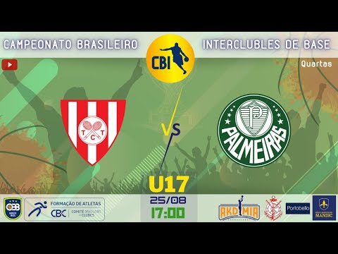 Tijuca (RJ) X Palmeiras (SP) - CBI - Quartas - Sub 17 Basquetebol Masculino - 2023